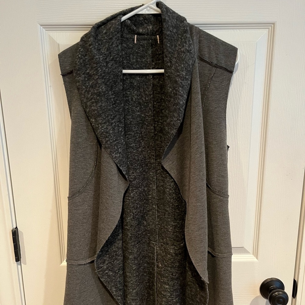 Gray vest